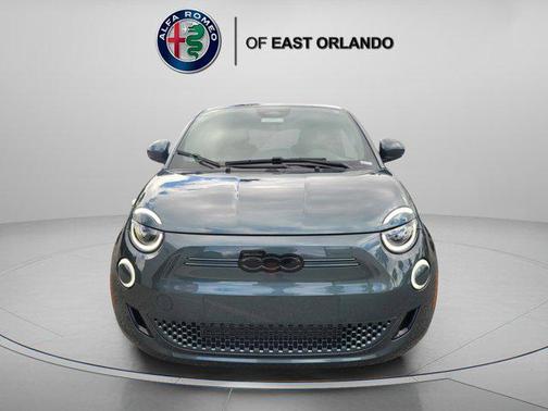 Green Metallic 2025 FIAT 500e Giorgio Armani FWD