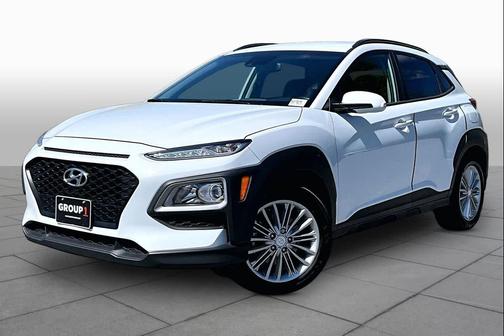 Chalk White 2019 Hyundai KONA SEL