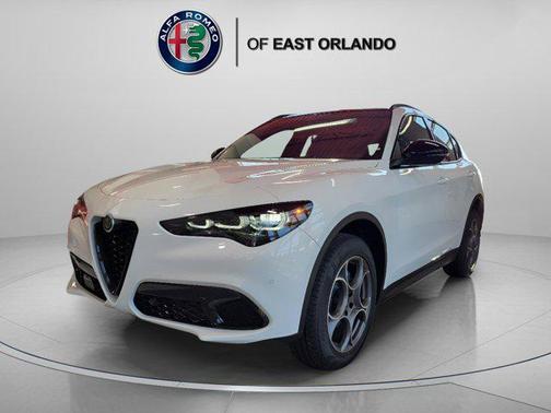 Milano White 2025 Alfa Romeo Stelvio Sprint