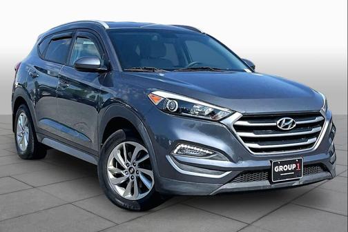 Coliseum Gray 2018 Hyundai TUCSON SEL