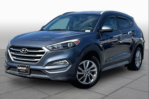 Coliseum Gray 2018 Hyundai TUCSON SEL
