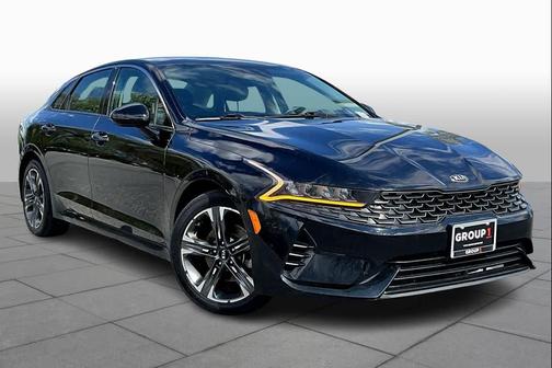 Ebony Black 2021 Kia K5 EX