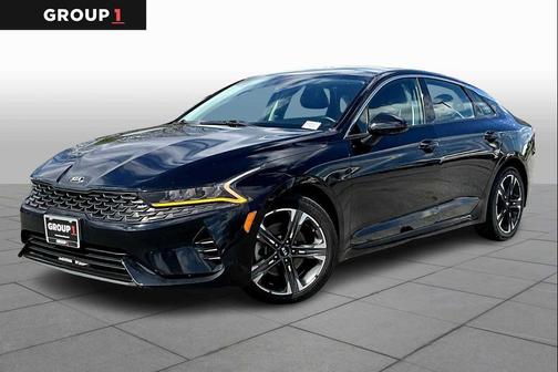 Ebony Black 2021 Kia K5 EX