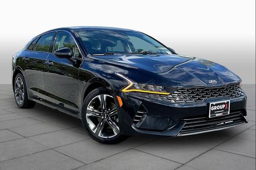 Ebony Black 2021 Kia K5 EX