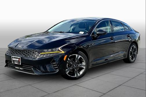 Ebony Black 2021 Kia K5 EX