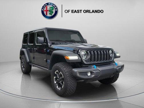 Black Clearcoat 2025 Jeep Wrangler 4xe Rubicon