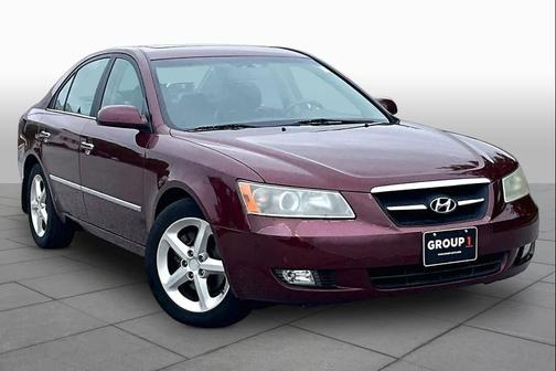 MAROON 2008 Hyundai SONATA Limited