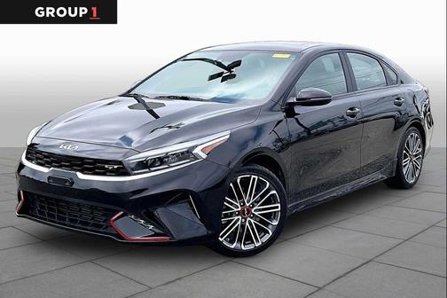 Aurora Black 2024 Kia Forte GT
