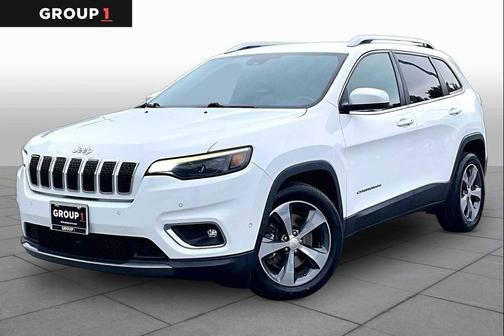 Bright White Clearcoat 2019 Jeep Cherokee Limited