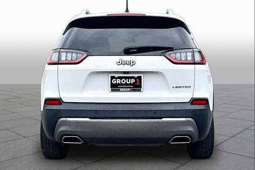 Bright White Clearcoat 2019 Jeep Cherokee Limited