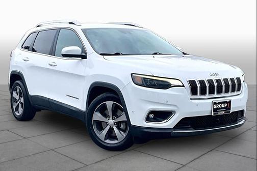 Bright White Clearcoat 2019 Jeep Cherokee Limited