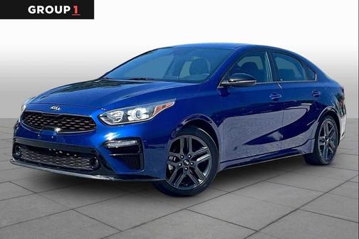 Deep Sea Blue 2021 Kia Forte GT-Line