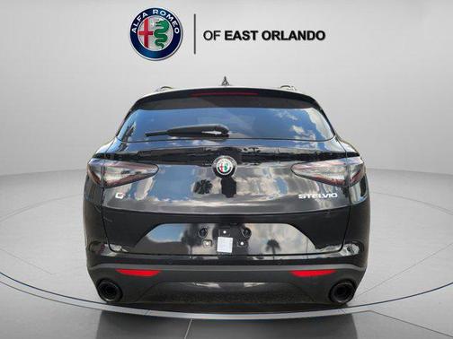 Vulcano Black Metallic 2025 Alfa Romeo Stelvio Sprint AWD