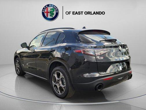 Vulcano Black Metallic 2025 Alfa Romeo Stelvio Sprint AWD