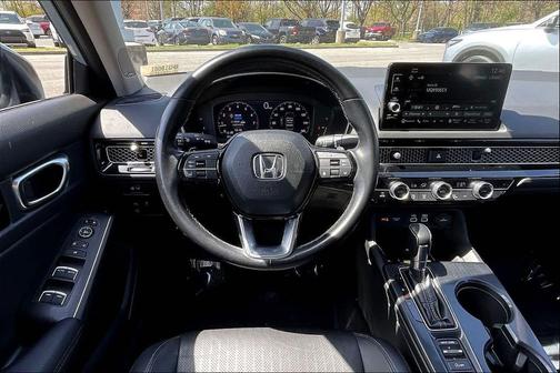 Morning Mist Metallic 2022 Honda Civic Touring
