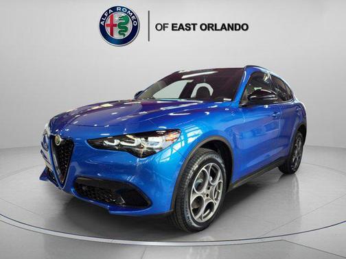 Misano Blue Metallic 2025 Alfa Romeo Stelvio Sprint AWD
