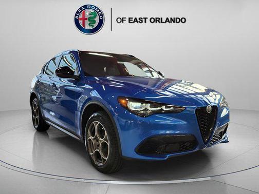 Misano Blue Metallic 2025 Alfa Romeo Stelvio Sprint AWD