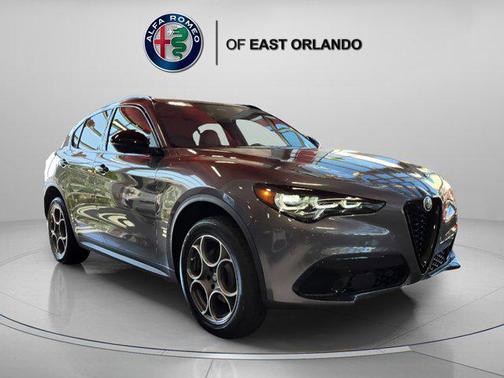 Vesuvio Gray Metallic 2025 Alfa Romeo Stelvio Sprint AWD