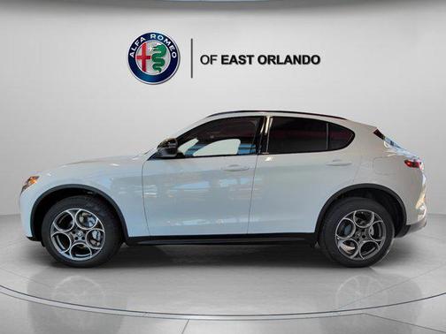 Milano White 2025 Alfa Romeo Stelvio Sprint AWD