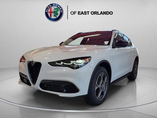 Milano White 2025 Alfa Romeo Stelvio Sprint AWD