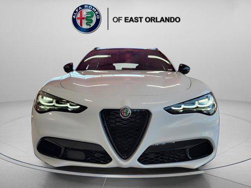 Milano White 2025 Alfa Romeo Stelvio Sprint AWD