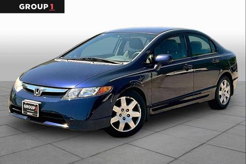 Alabaster Silver Metallic 2006 Honda Civic LX