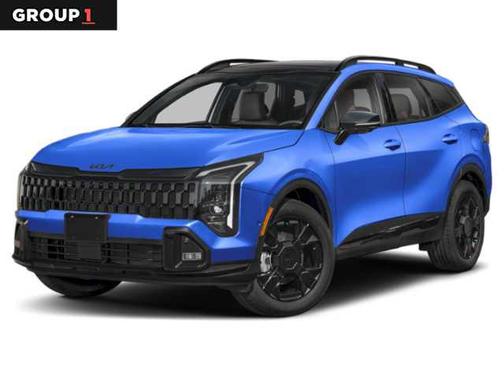 Nebular Blue 2026 Kia Sportage X-Line
