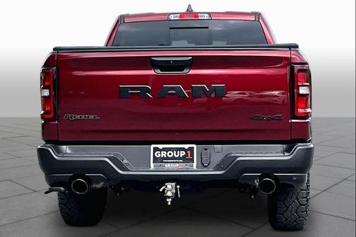 Delmonico Red Pearlcoat 2025 RAM 1500 Rebel