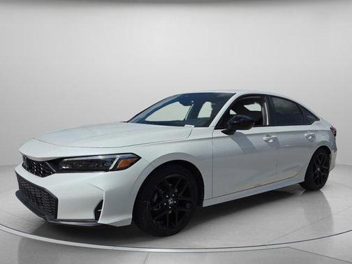 Solar Silver Metallic 2026 Honda Civic Sport