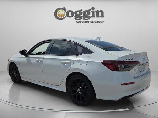 Platinum White Pearl 2026 Honda Civic Sport