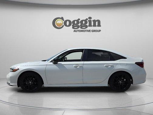 Platinum White Pearl 2026 Honda Civic Sport