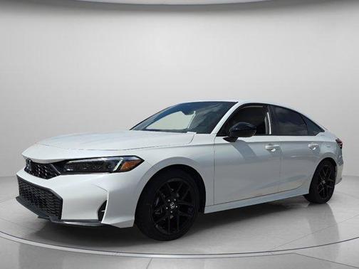 Platinum White Pearl 2026 Honda Civic Sport