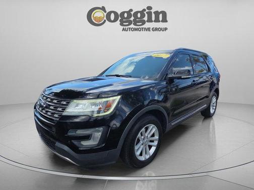 Shadow Black 2017 Ford Explorer XLT