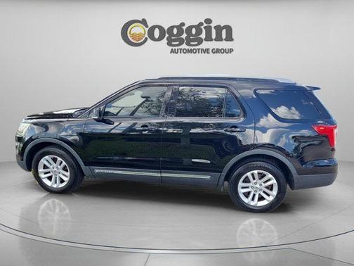 Shadow Black 2017 Ford Explorer XLT