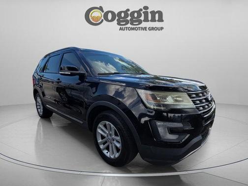 Shadow Black 2017 Ford Explorer XLT