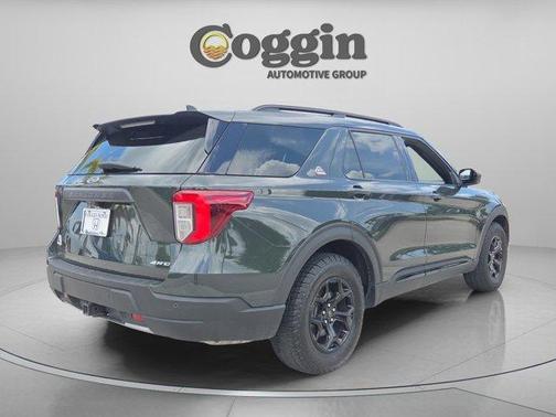 Green Metallic 2022 Ford Explorer Timberline
