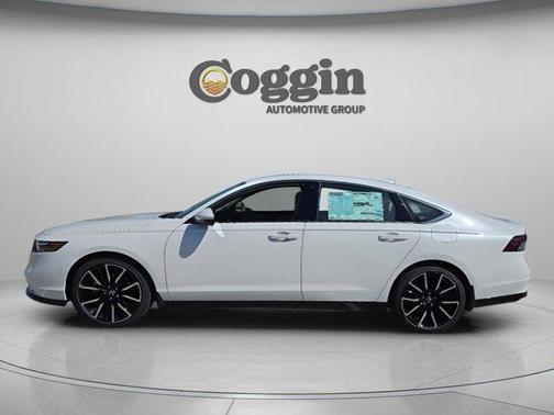Platinum White Pearl 2026 Honda Accord Hybrid Touring