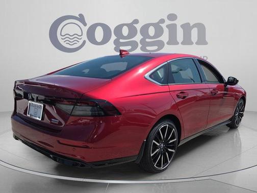 Radiant Red Metallic 2026 Honda Accord Hybrid Touring