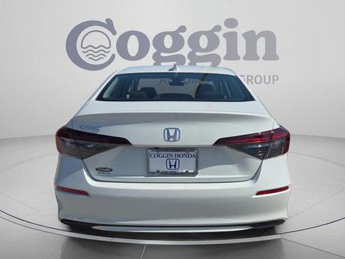 Platinum White Pearl 2026 Honda Civic LX
