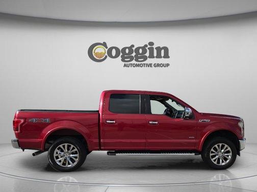 Ruby Red Metallic 2017 Ford F-150 Lariat