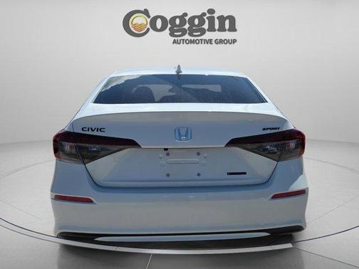 Solar Silver Metallic 2026 Honda Civic Hybrid Sport