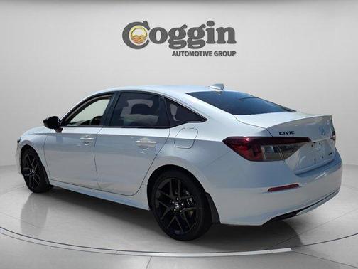 Solar Silver Metallic 2026 Honda Civic Hybrid Sport