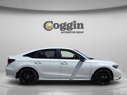 Solar Silver Metallic 2026 Honda Civic Hybrid Sport