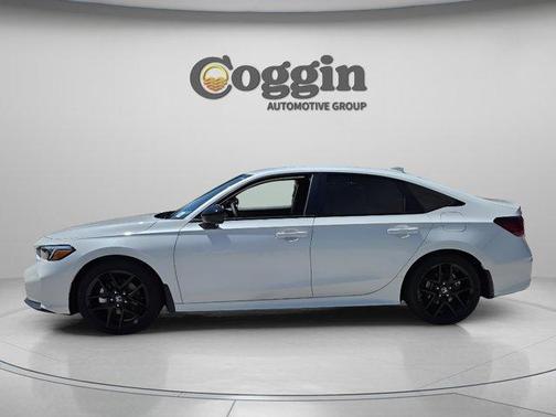 Solar Silver Metallic 2026 Honda Civic Hybrid Sport