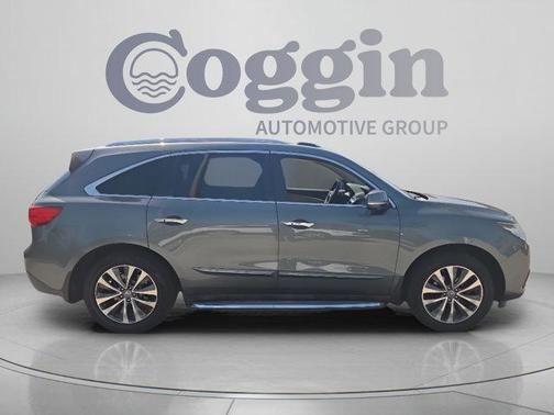 Forest Mist Metallic 2015 Acura MDX 3.5L Technology Package