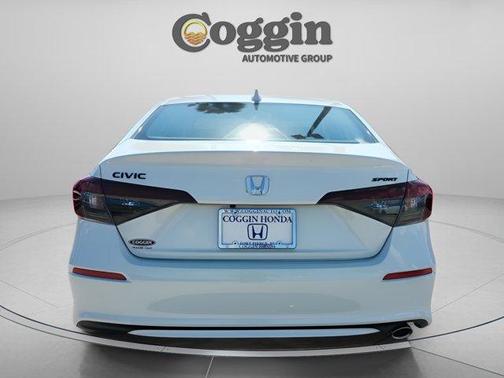 Platinum White Pearl 2026 Honda Civic Sport