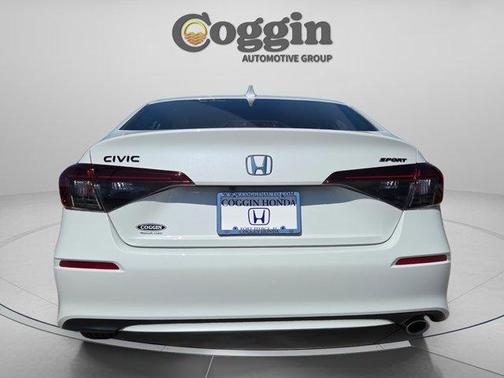 Platinum White Pearl 2026 Honda Civic Sport