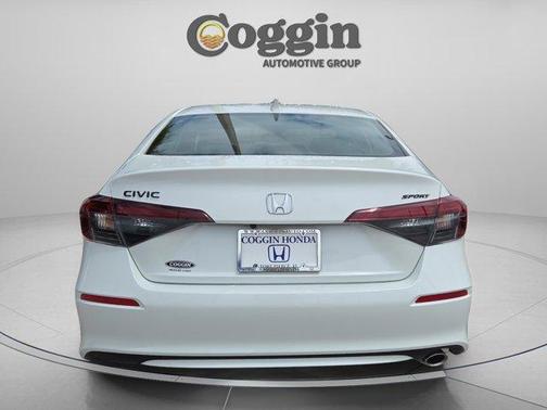 Platinum White Pearl 2026 Honda Civic Sport