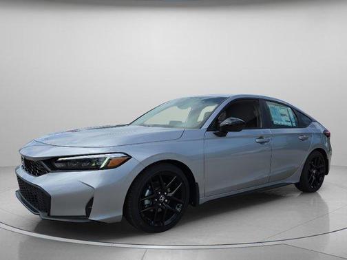 Solar Silver Metallic 2026 Honda Civic Sport