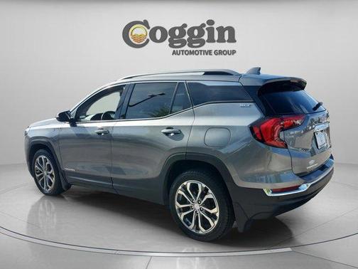 Satin Steel Metallic 2021 GMC Terrain SLT